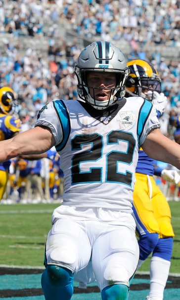 Panthers RB McCaffrey could use some help on offense